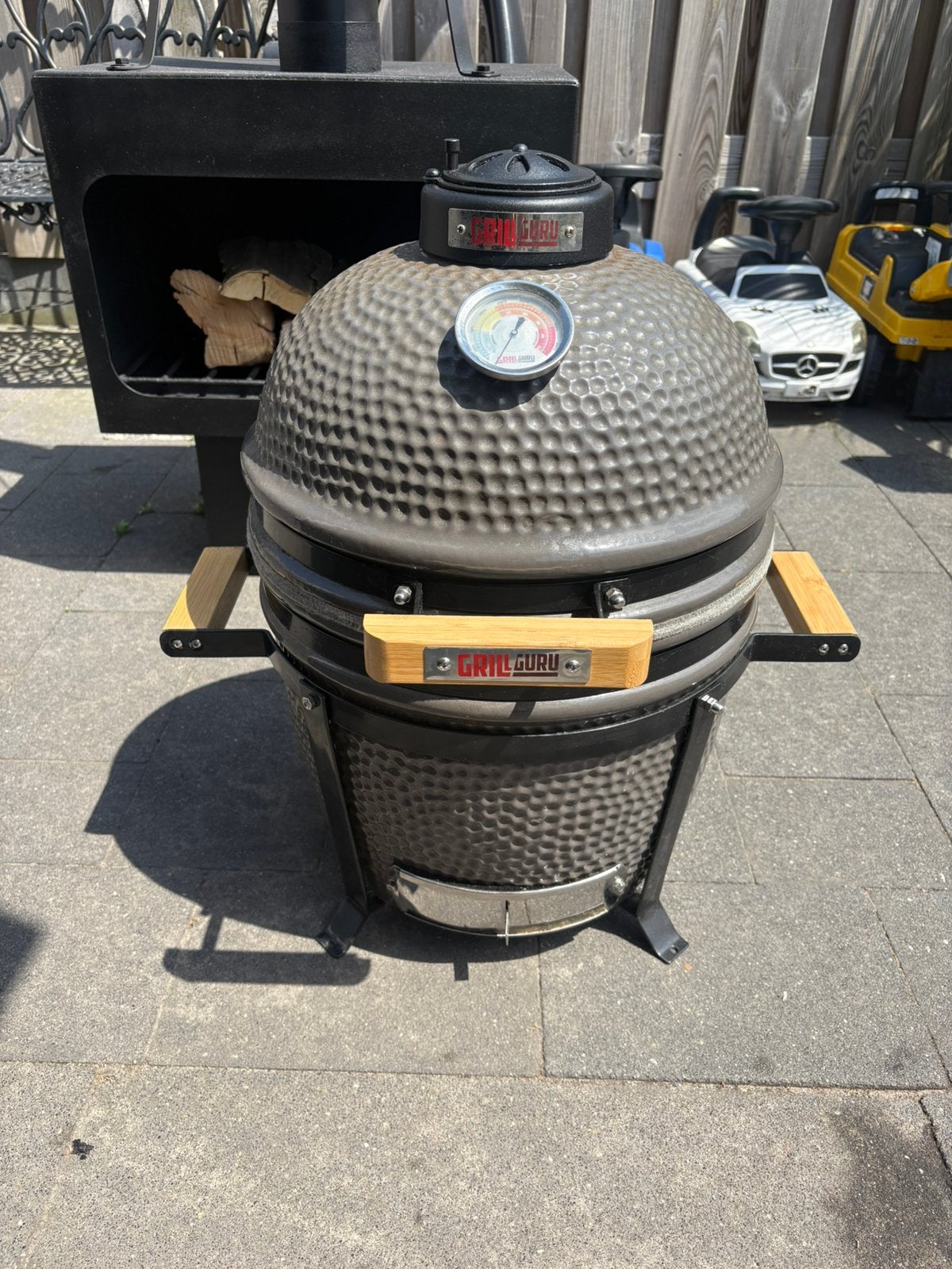 Grill guru compact compleet, Ophalen of Verzenden, Zo goed als nieuw