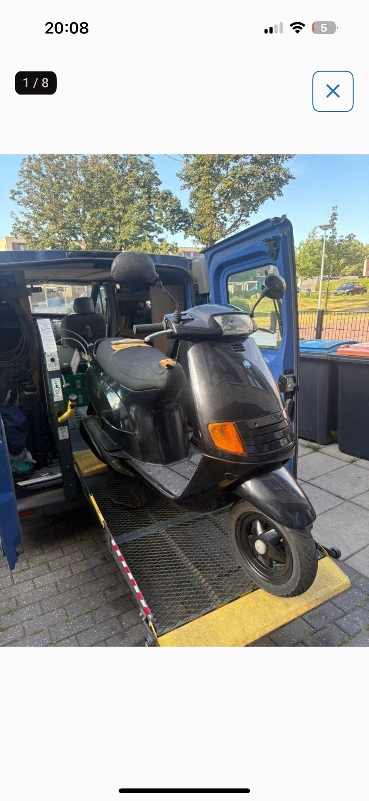Piaggio SKR 125  Te koop / te ruil, Fietsen en Brommers, Scooters | Piaggio, Ophalen, Gebruikt, Overige modellen, 125 cc
