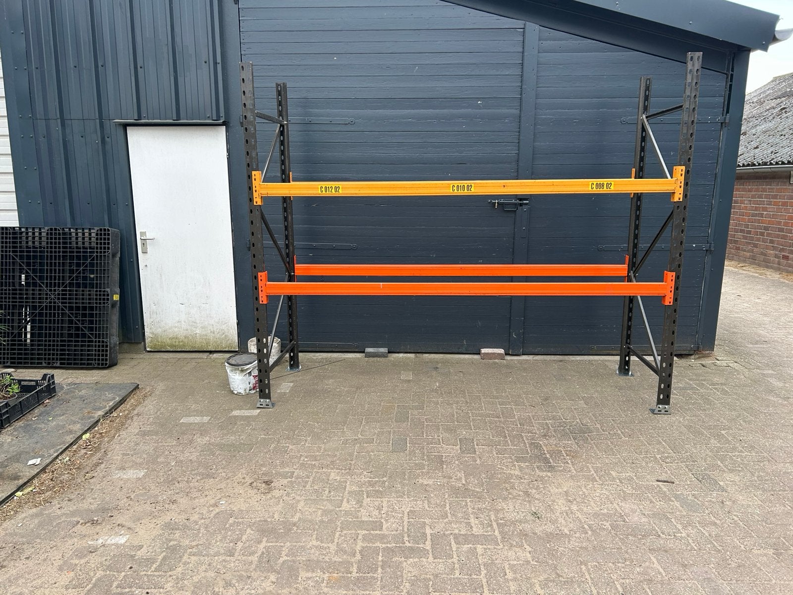 Goedkope stelling stellingen 11 meter, Ophalen of Verzenden, Minder dan 10 meter, Overige typen