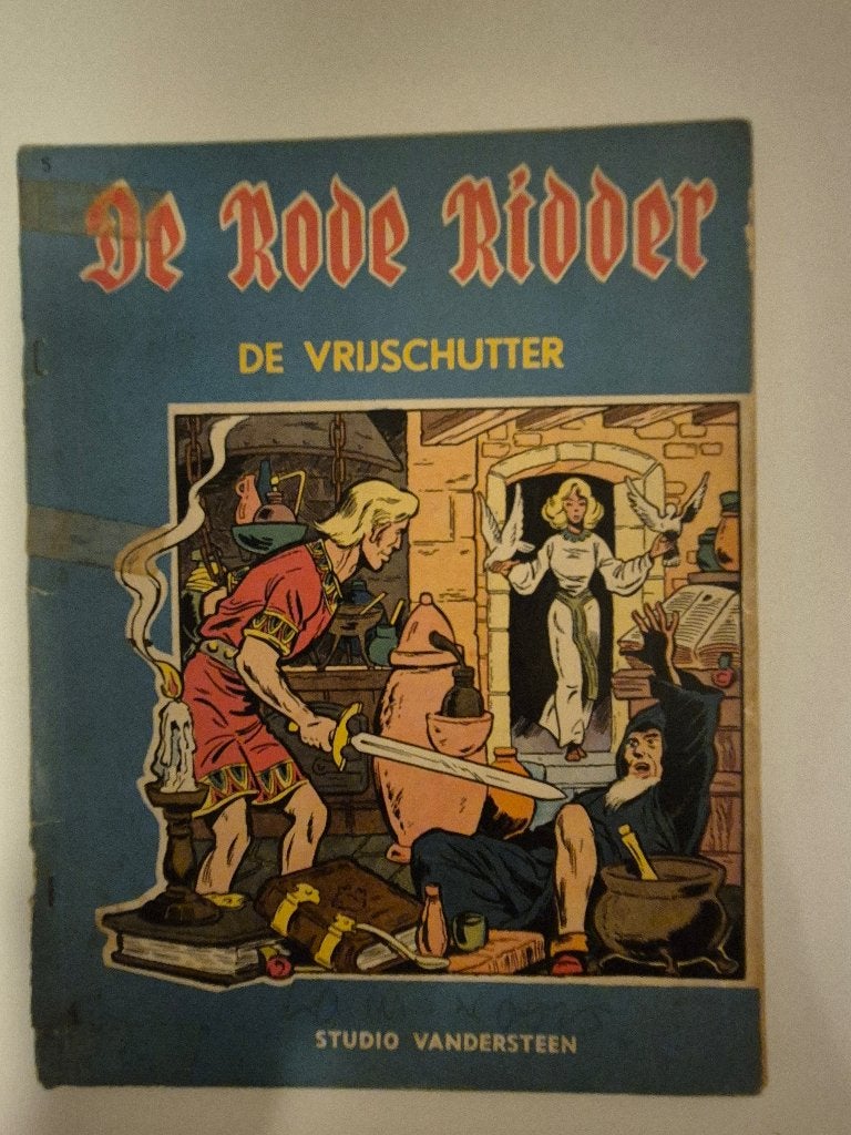 De rode ridder, Eén stripboek, Ophalen, Gelezen, Willy Vandersteen