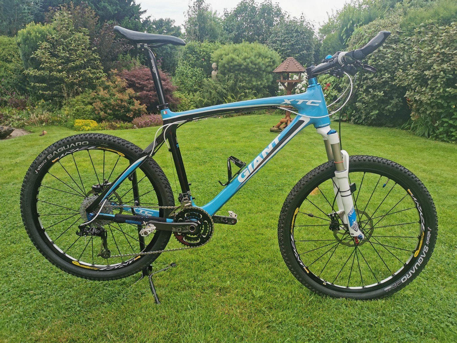 Giant carbon mtb met SRAM XO groep, Gebruikt, Overige typen, Mountainbike, Carbon