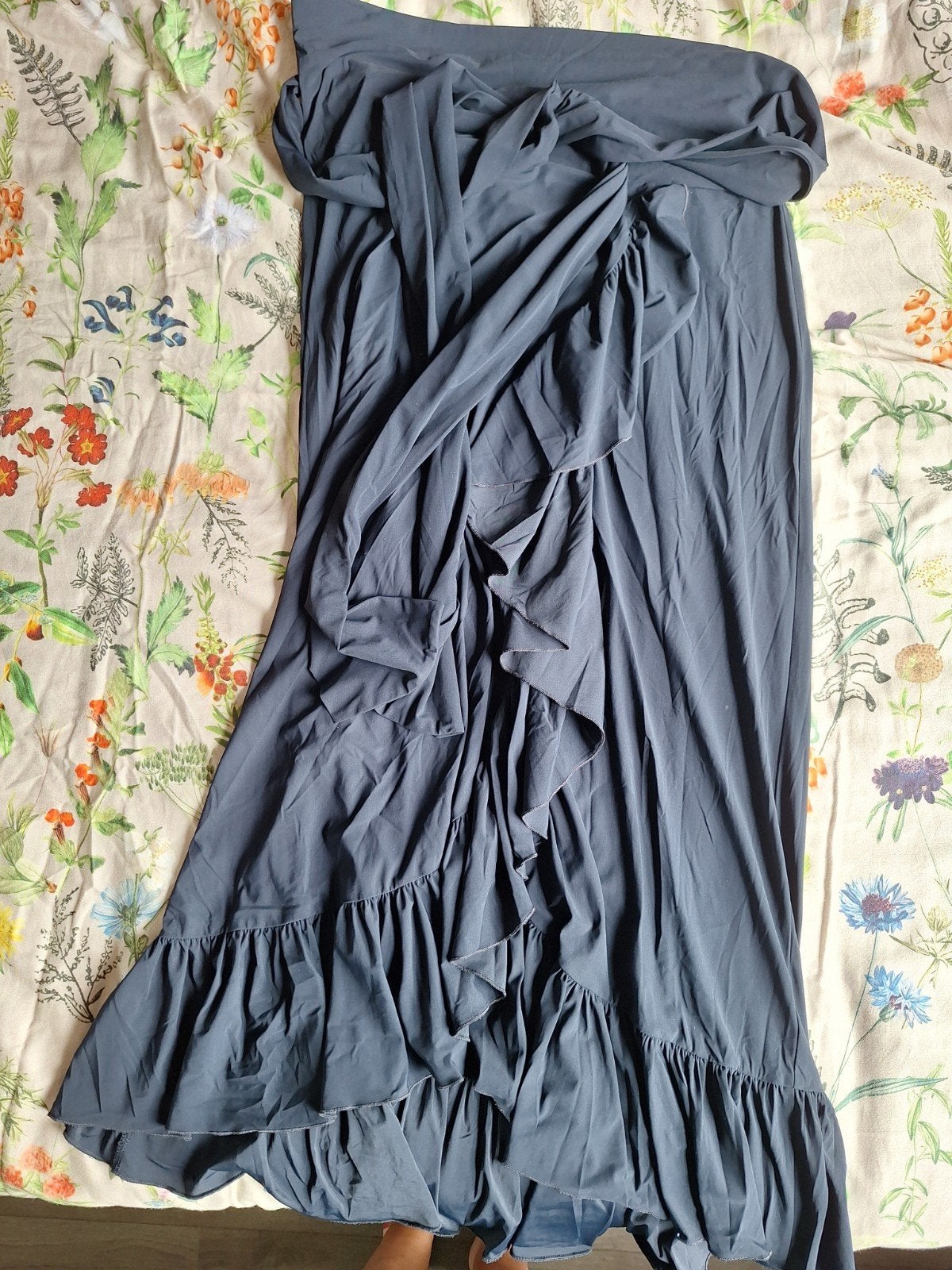 Travel overslagrok. Studio Anneloes. L, Ophalen of Verzenden, Zo goed als nieuw, Blauw, Overige typen