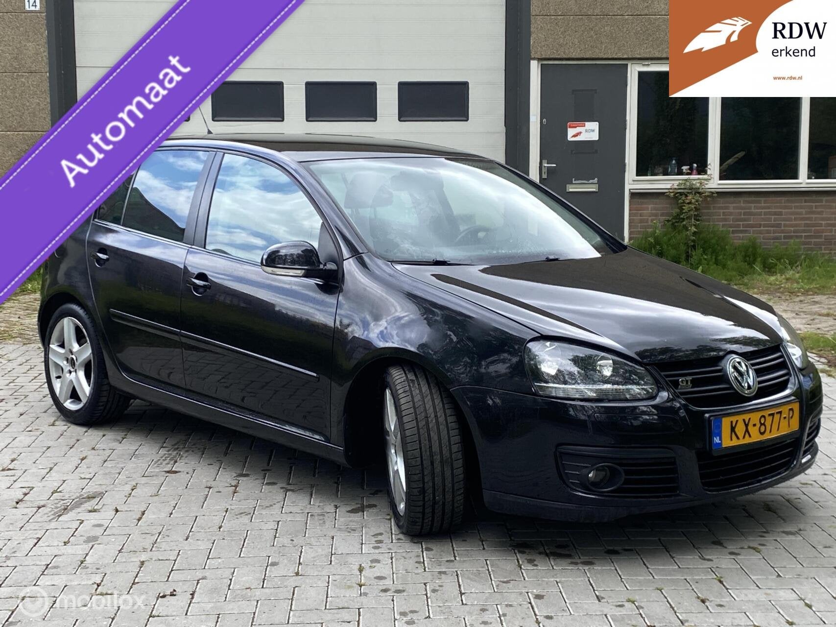 Volkswagen Golf 1.4 TSI GT Sport AUTOMAAT/KETTING NIEUW, Gebruikt, 4 cilinders, Zwart, 1259 kg