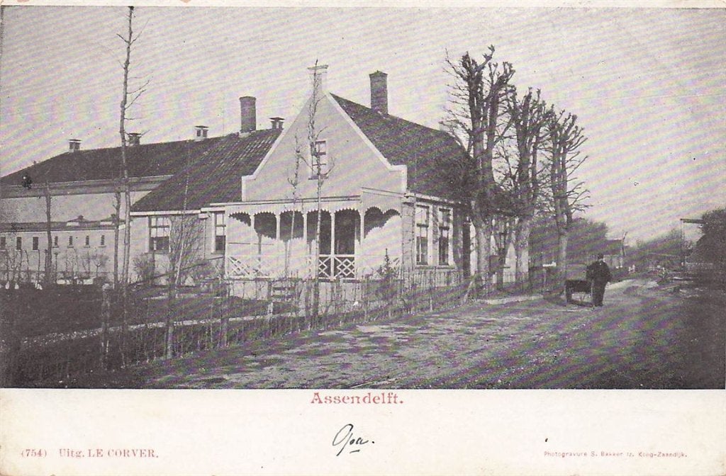 702-131-043 Assendelft, Verzenden, Voor 1920, Noord-Holland