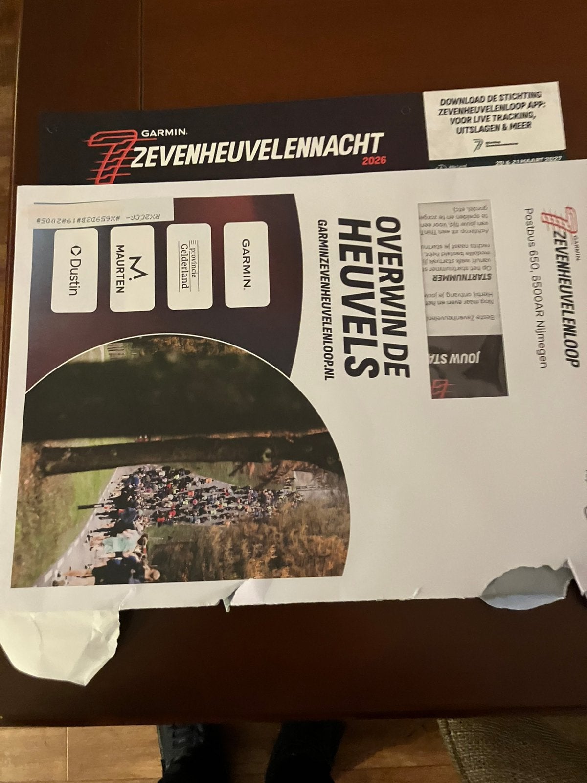 Zevenheuvelennacht ticket, Eén persoon
