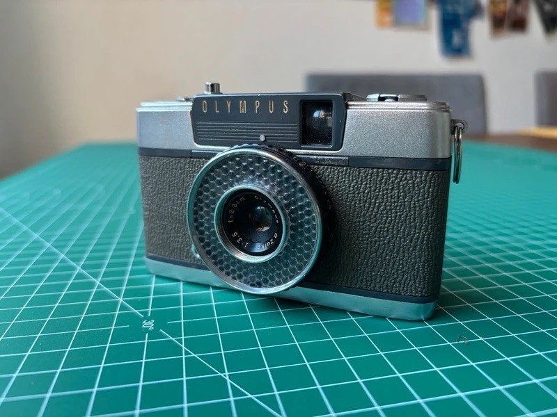 Olympus Pen EE, Ophalen of Verzenden, Niet werkend, Compact, Olympus