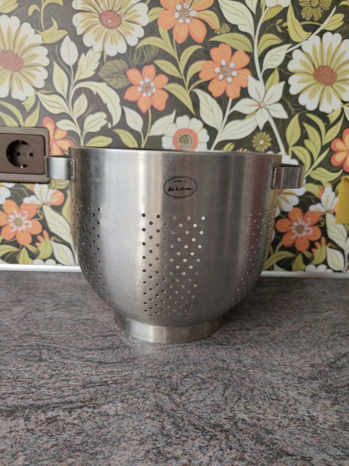 Groot RVS vergiet / fruitmand - Ikea, Ophalen, Zilver, Metaal, Overige merken