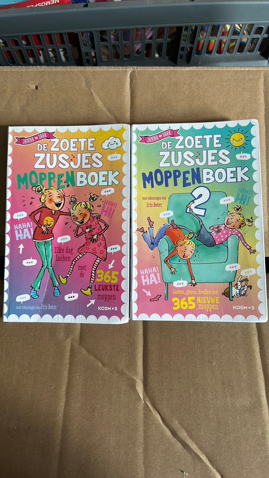 Moppenboekjes zoete zusjes, Boeken, Ophalen of Verzenden, Gelezen, Moppen