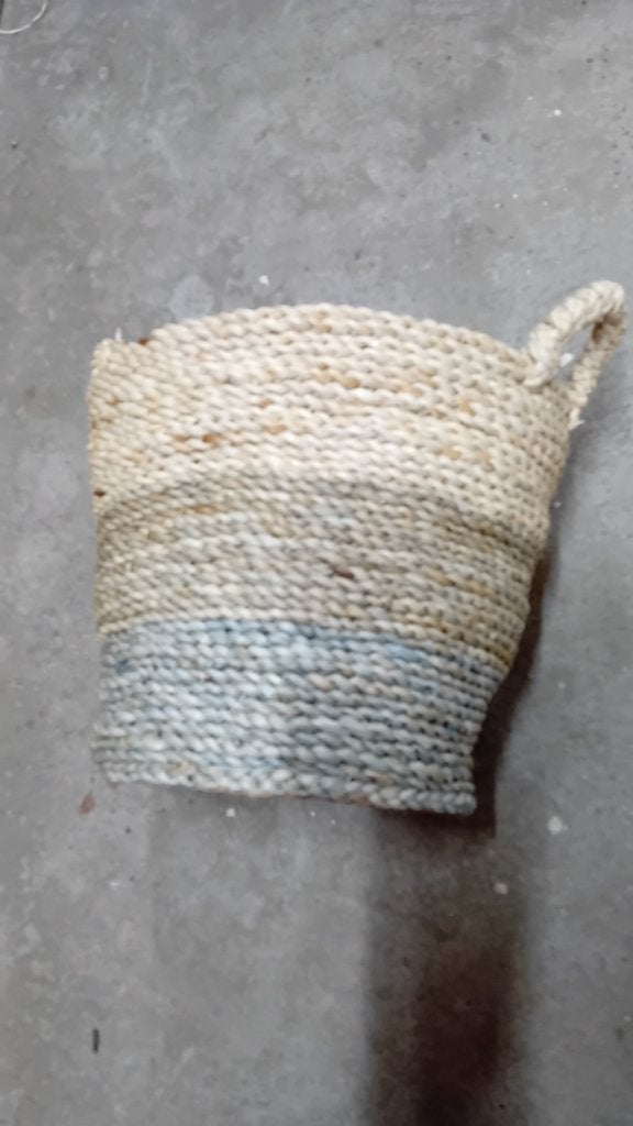 Mand grote pitriet mand 40 x 35 nieuw, Ophalen of Verzenden, Nieuw, Rond, Riet