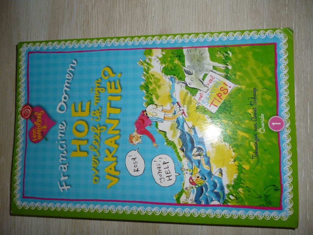 hoe overleef ik mijn vakantie?, Ophalen of Verzenden, Zo goed als nieuw