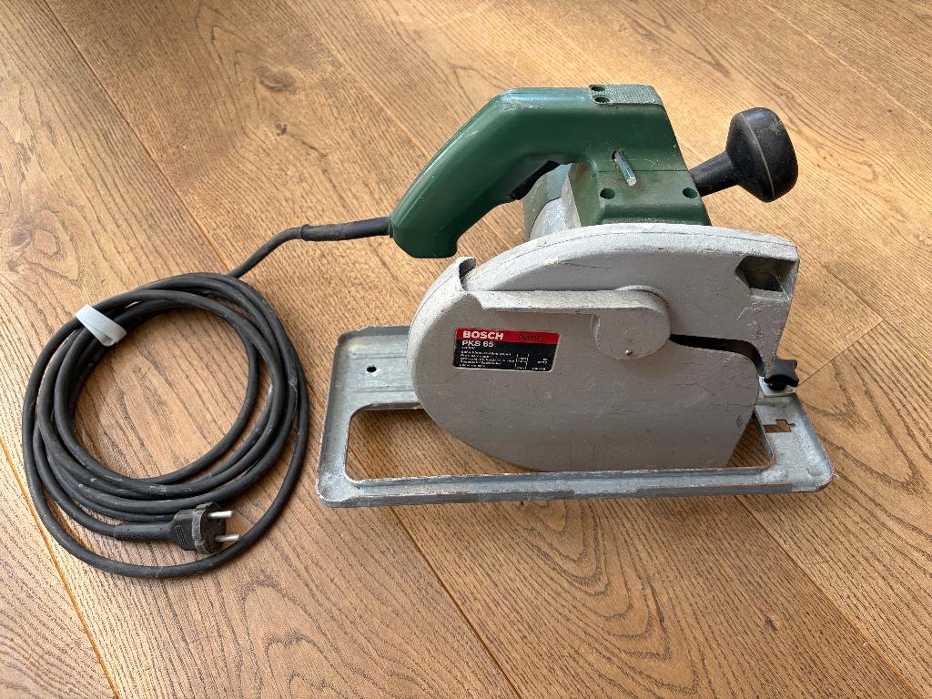 Bosch PKS 65 (1200W) cirkelzaag, Ophalen, Gebruikt, Cirkelzaag, 30 tot 70 mm