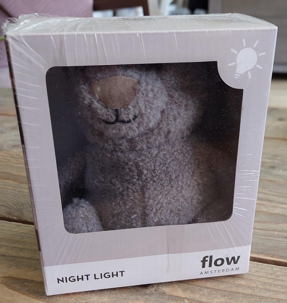 FLOW Amsterdam nachtlamp beer, oplaadbaar, Ophalen of Verzenden, Nieuw