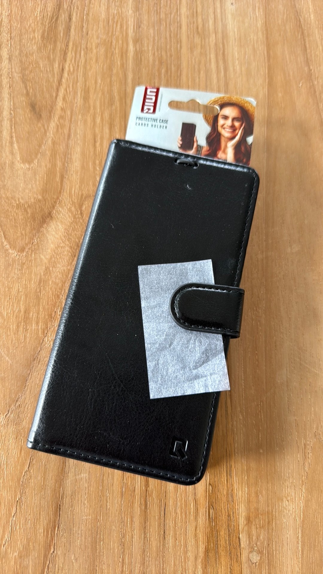 Uniq kaarthouders Hoesje voor iPhone 14 NIEUW, Zwart, Kaarthouder, IPhone 14, Nieuw