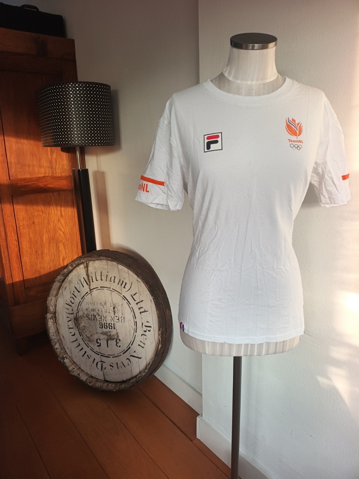 Exclusief TeamNL Fila trainings tshirt Olympische Spelen 24, Nieuw, Ophalen of Verzenden, Maat 46/48 (XL) of groter, Overige typen