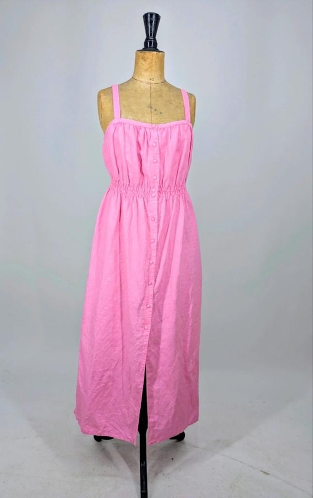 Zara roze maxi jurk maat M, Maat 38/40 (M), Geen idee, Zara, Ophalen of Verzenden
