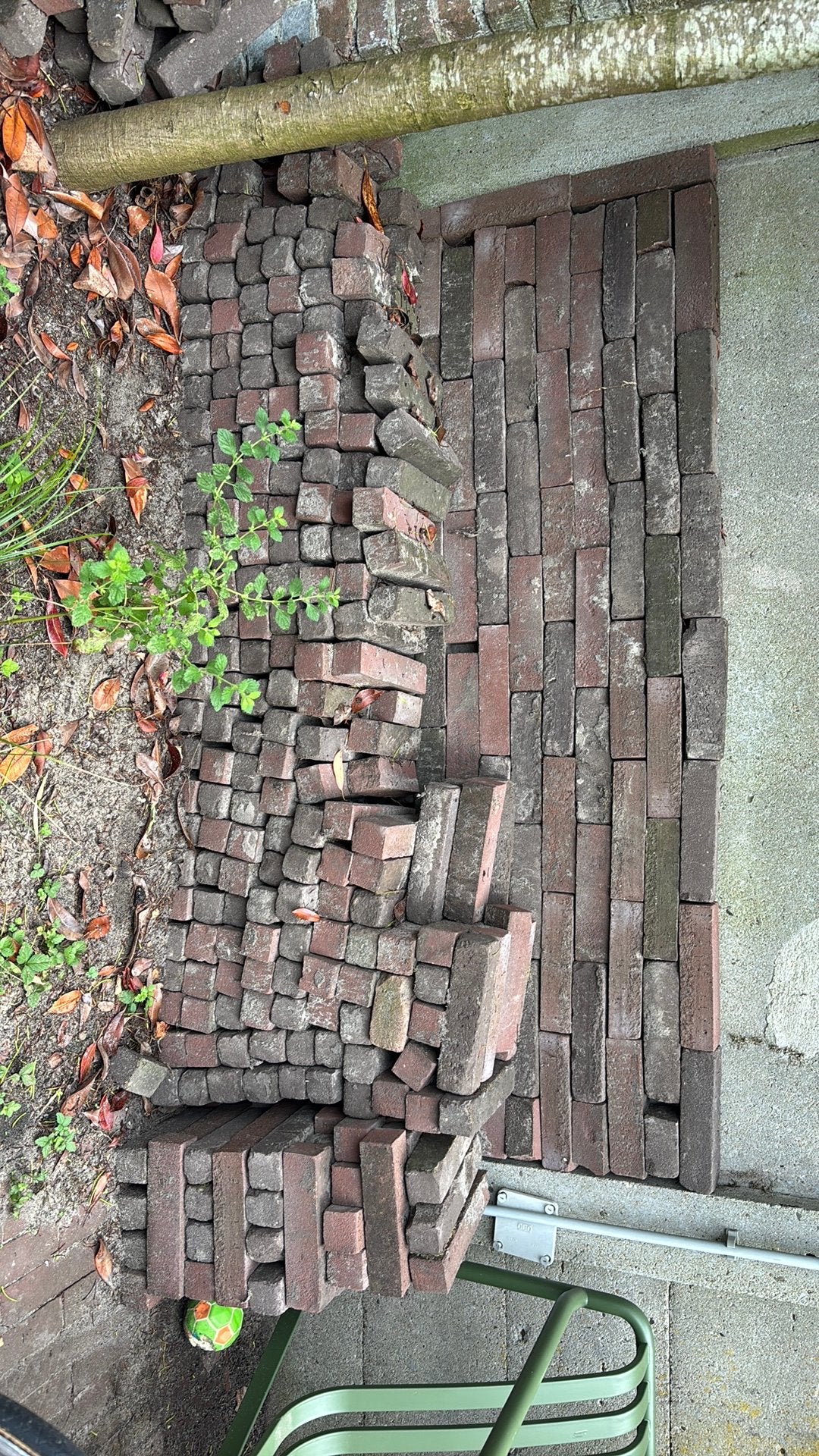 Klinkers GRATIS, Ophalen, Zo goed als nieuw, Beton, Klinkers