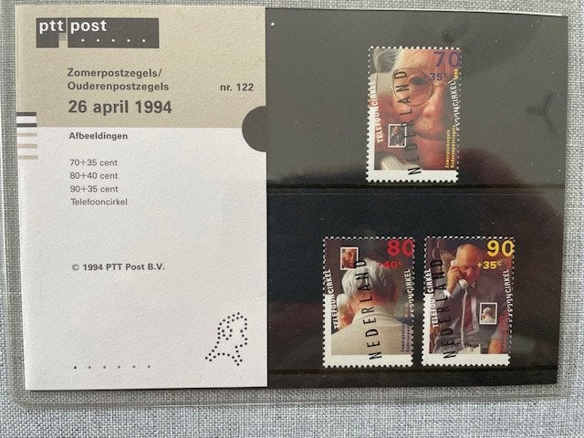 Postzegelmapje PZM122 Zomerzegels 1994 Postfris, Ophalen of Verzenden, Postfris, Overige thema's