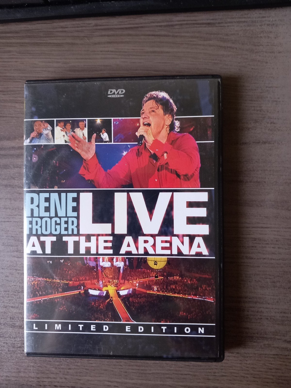 René Froger Live at the Arena DVD - Limited Edition, Gebruikt, Alle leeftijden, Concert, Bonusmateriaal