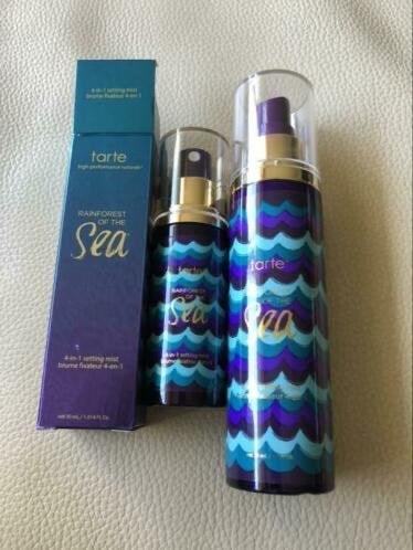Tarte Rainforest of the Sea 4-in-1 Setting Mist travel-Nieuw, Overige kleuren, Gehele gezicht, Nieuw, Ophalen of Verzenden