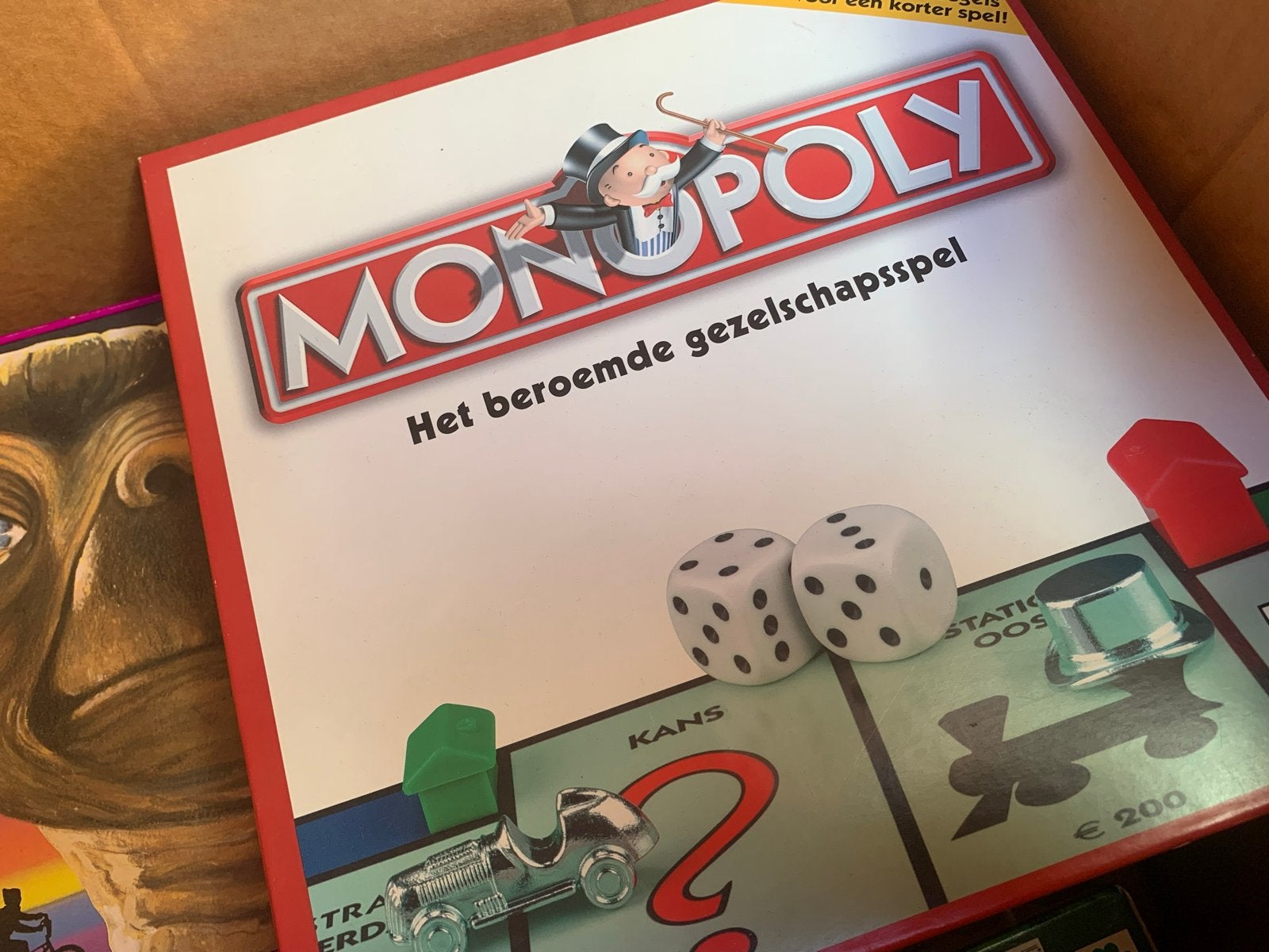 Monopoly - Het beroemde gezelschapsspel, Drie of vier spelers, Ophalen, Gebruikt