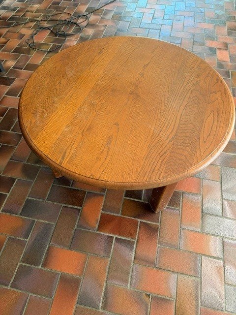Salontafel, rond, Huis en Inrichting, Ophalen, Gebruikt, Rond, 5 – 50