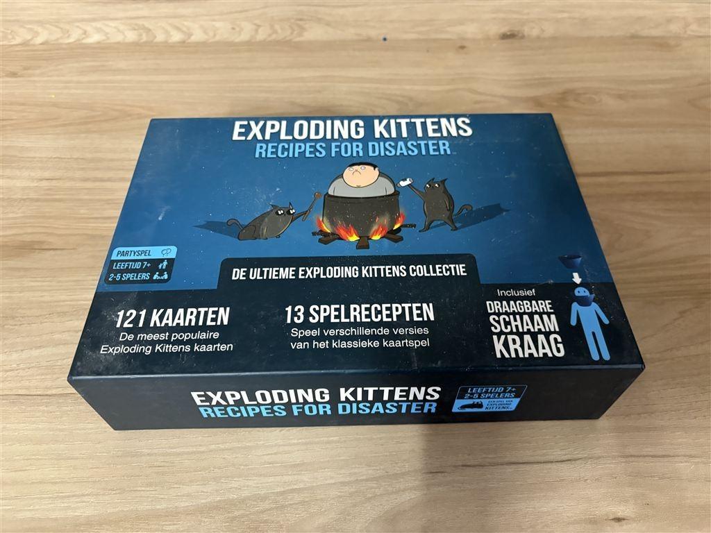 exploding kittens recipes for disaster - s4182, Verzenden, Zo goed als nieuw