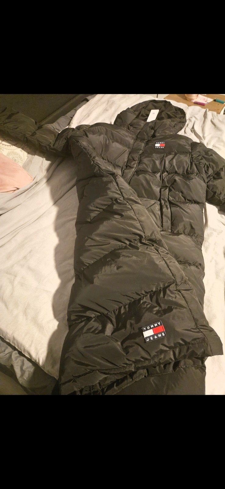 Tommy Jeans lange puffer jas - Nieuw met kaartjes, Ophalen, Zwart, Maat 46/48 (XL) of groter, Nieuw