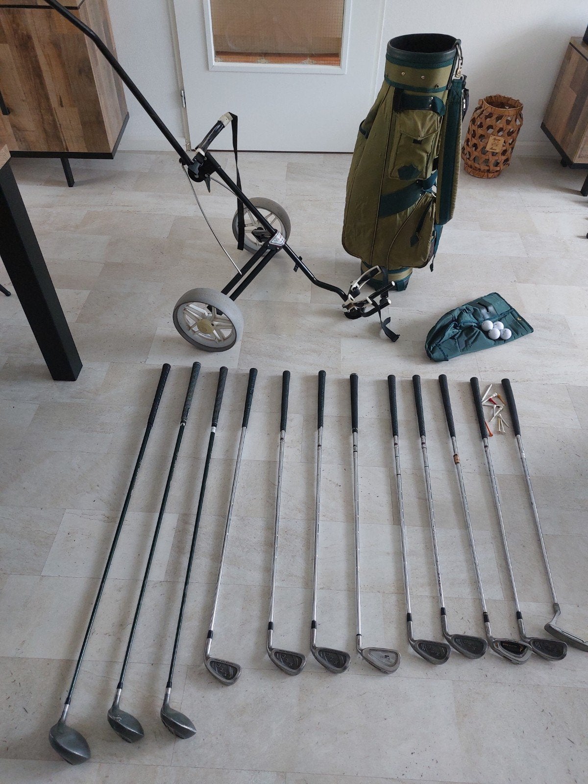 Complete heren golfset rechtshandig Slazenger XTC, Sport en Fitness, Ophalen, Gebruikt, Set, Overige merken