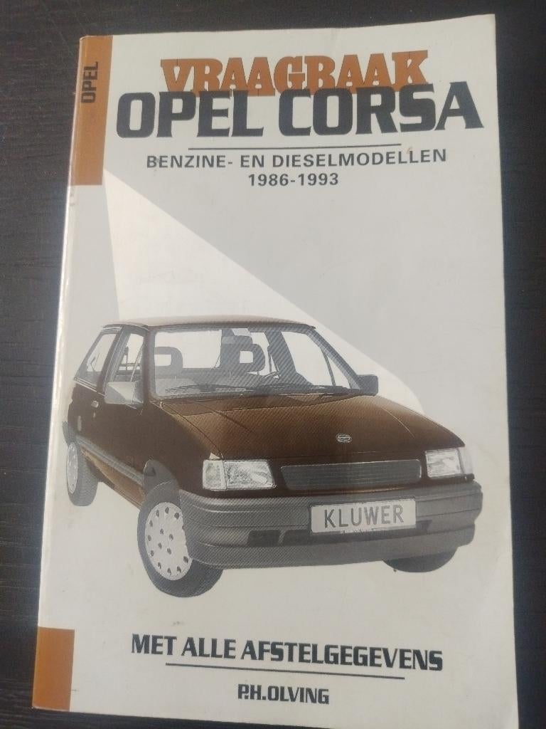 Opel corsa 1986 1993 vraagbaak i.g.s, Auto diversen, Handleidingen en Instructieboekjes, Ophalen of Verzenden