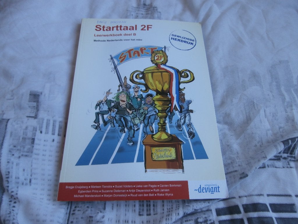 Schoolboek Starttaal 2F Leerwerkboek dl B Deviant Nederlands, Boeken, Schoolboeken, Gelezen, Uitgeverij Deviant, HAVO, Ophalen of Verzenden