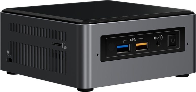 Intel NUC 7i7BNH, Gebruikt, Intel NUC, Ophalen of Verzenden, SSD