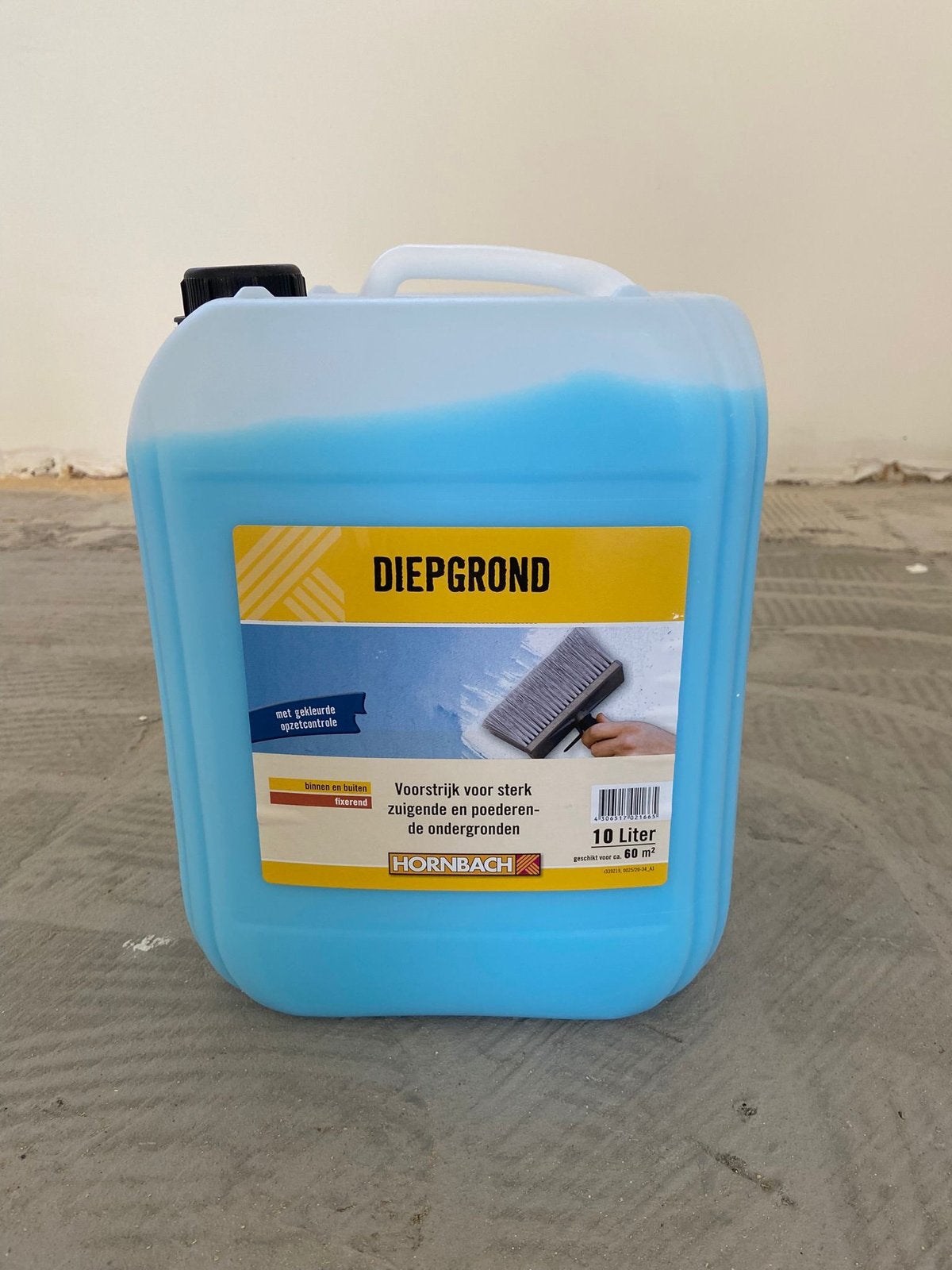 HORNBACH Diepgrond 10 liter - Voorstrijk, Ophalen, Nieuw, Verf, 5 tot 10 liter