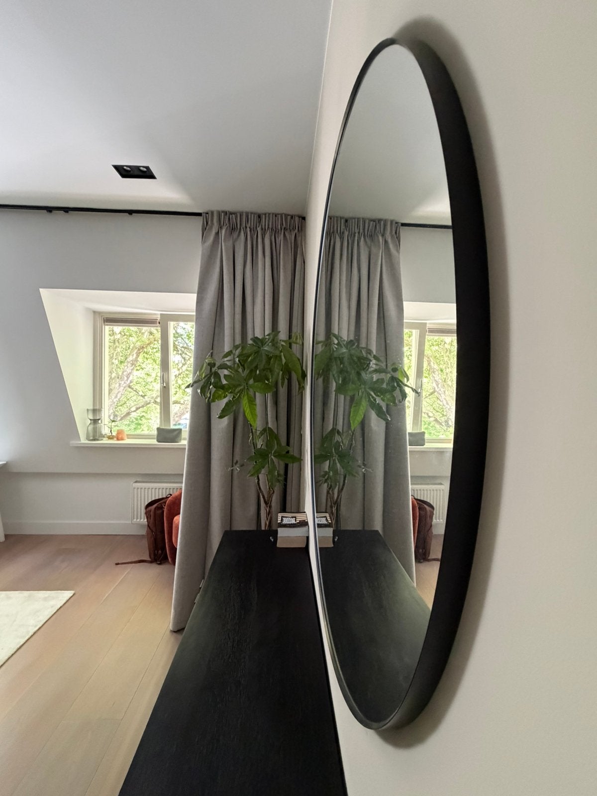 Lindbyn mirror ikea 110cm, Ophalen, Minder dan 50 cm, Zo goed als nieuw, Minder dan 100 cm