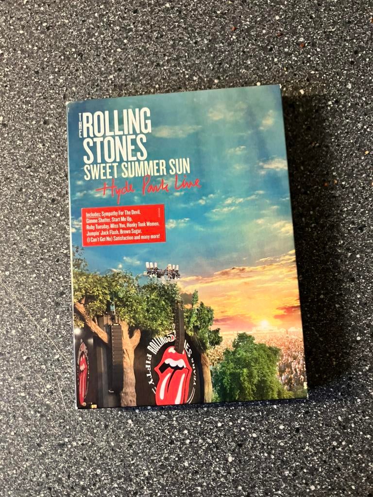 Rolling Stones - Sweet summer sun/ Hyde Park live, Alle leeftijden, Ophalen of Verzenden, Zo goed als nieuw, Muziek en Concerten
