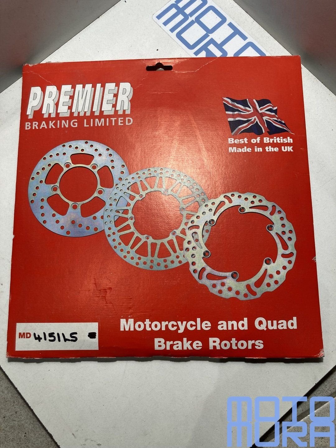 EBC MD4151 remschijf Kawasaki ZX6R 2003 - 2004 ZX6RR achter, Motoren, Onderdelen | Kawasaki, -, -, Nieuw, Ophalen of Verzenden