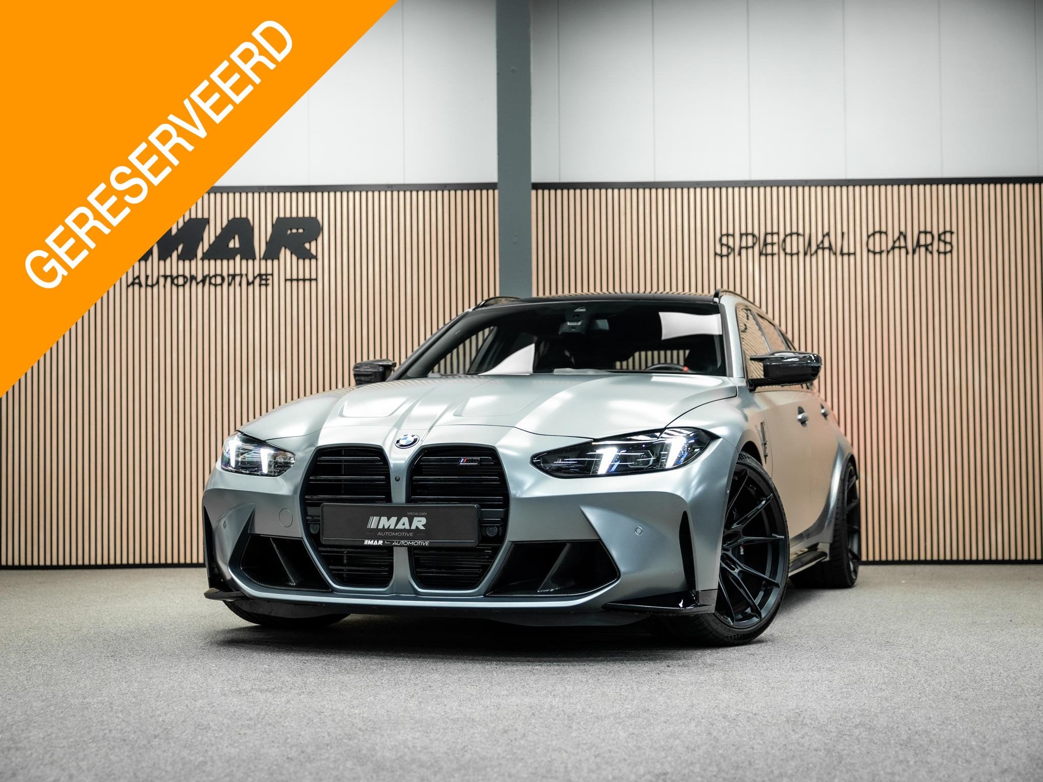 BMW 3-serie Touring M3 xDrive Competition | Frozen Pure Grey, Automaat, Gebruikt, 2993 cc, 530 pk