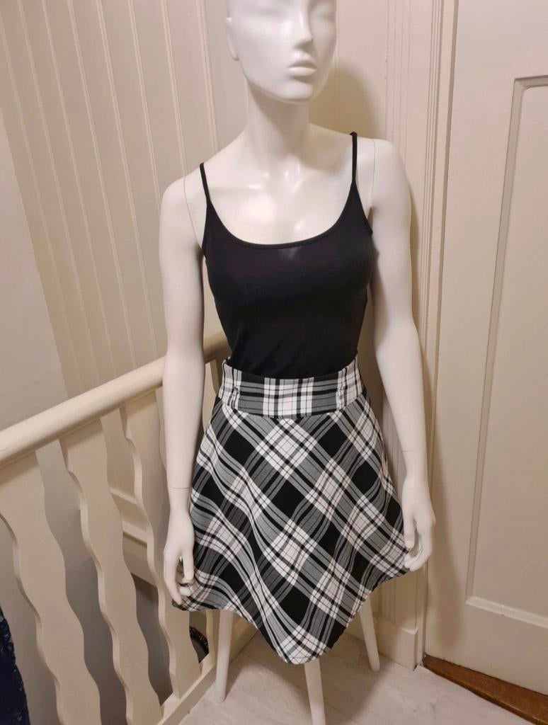 Geruit rokje, Kleding | Dames, Rokken, C&A, Ophalen of Verzenden, Zo goed als nieuw, Maat 36 (S)
