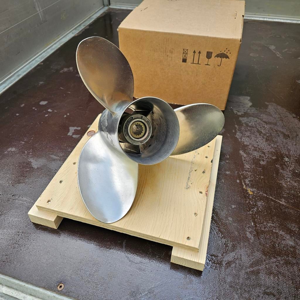 Mirage 19 Pitch RVS propeller Schroef Mercruiser 15¼X19P, Ophalen of Verzenden, Motor en Techniek