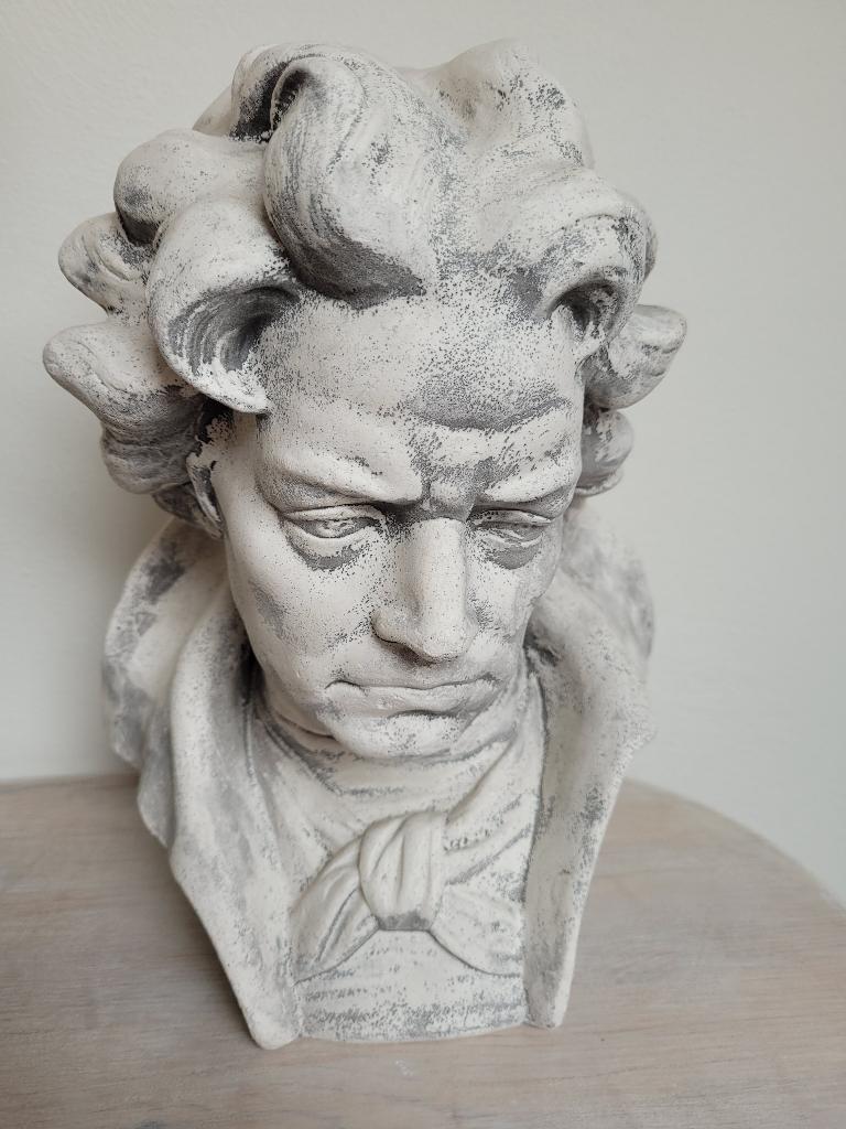 Buste van Beethoven, Antiek en Kunst, Ophalen of Verzenden, Klassiek, Buste