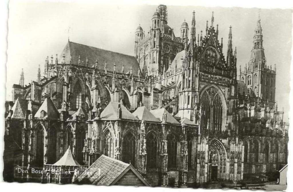 Den Bosch - Basiliek St. Jan, Verzamelen, Ophalen of Verzenden, 1960 tot 1980, Ongelopen, Noord-Brabant