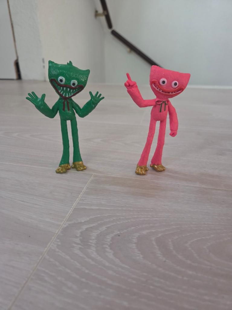Poppy Playtime figuren – Huggy Wuggy & Kissy Missy, Overige niveaus, Overige vormen
