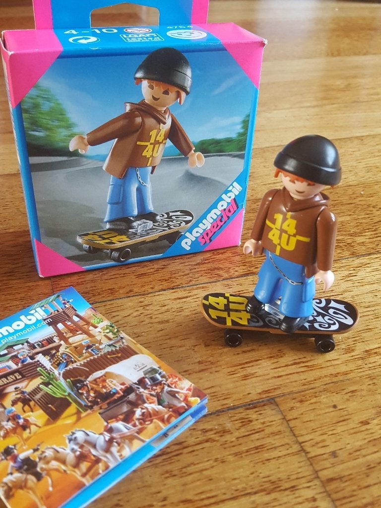Playmobil Skateboarder, nr 4754, Kinderen en Baby's, Speelgoed | Playmobil, Ophalen, Nieuw