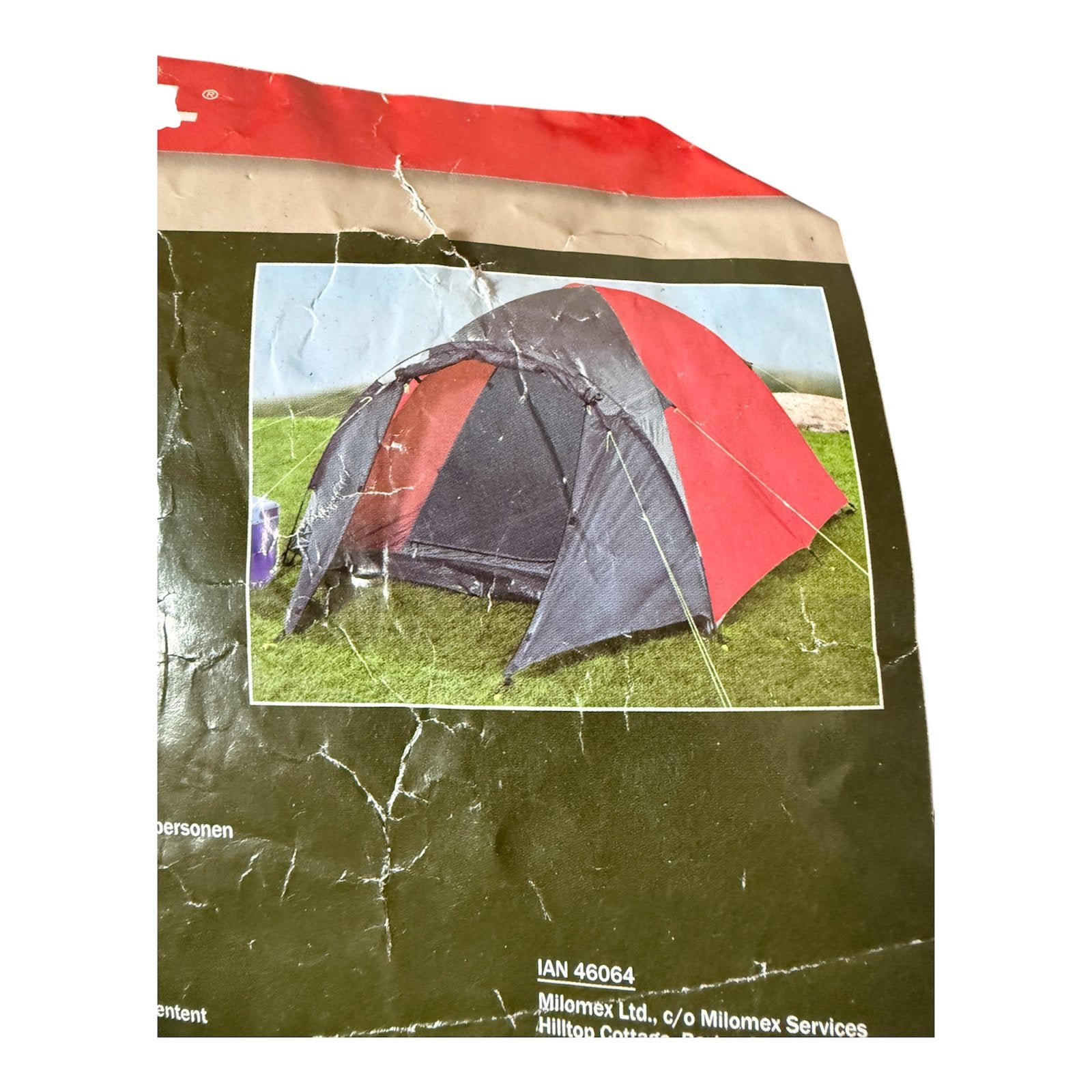 2 persoons tent, Ophalen of Verzenden, Gebruikt, Tot en met 2