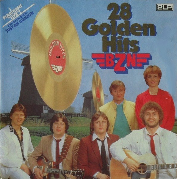 Dubbel LP BZN - 28 Golden Hits, LP, Pop, Ophalen of Verzenden, Zo goed als nieuw