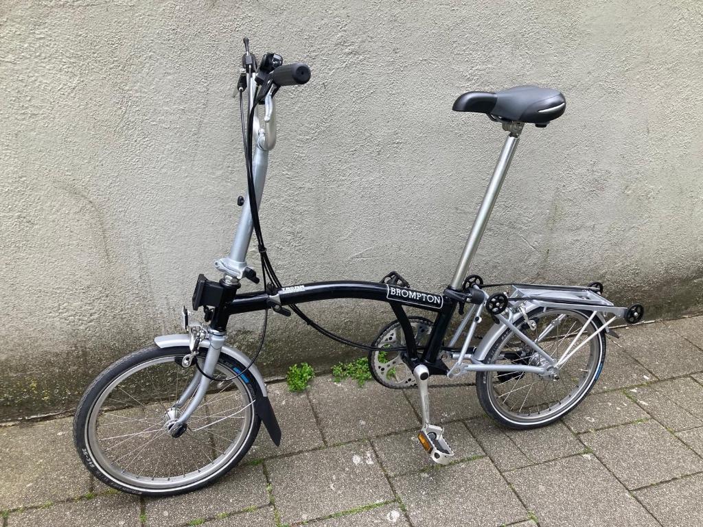 Z.g.a.n. BROMPTON M6R 6-speed, volledig nagecheckt, Fietsen en Brommers, Fietsen | Vouwfietsen, Ophalen, Brompton, 16 tot 18 inch