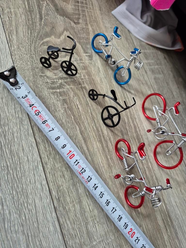 Miniatuur fietsjes - decoratie of verzamelobject, Ophalen of Verzenden, Gebruikt