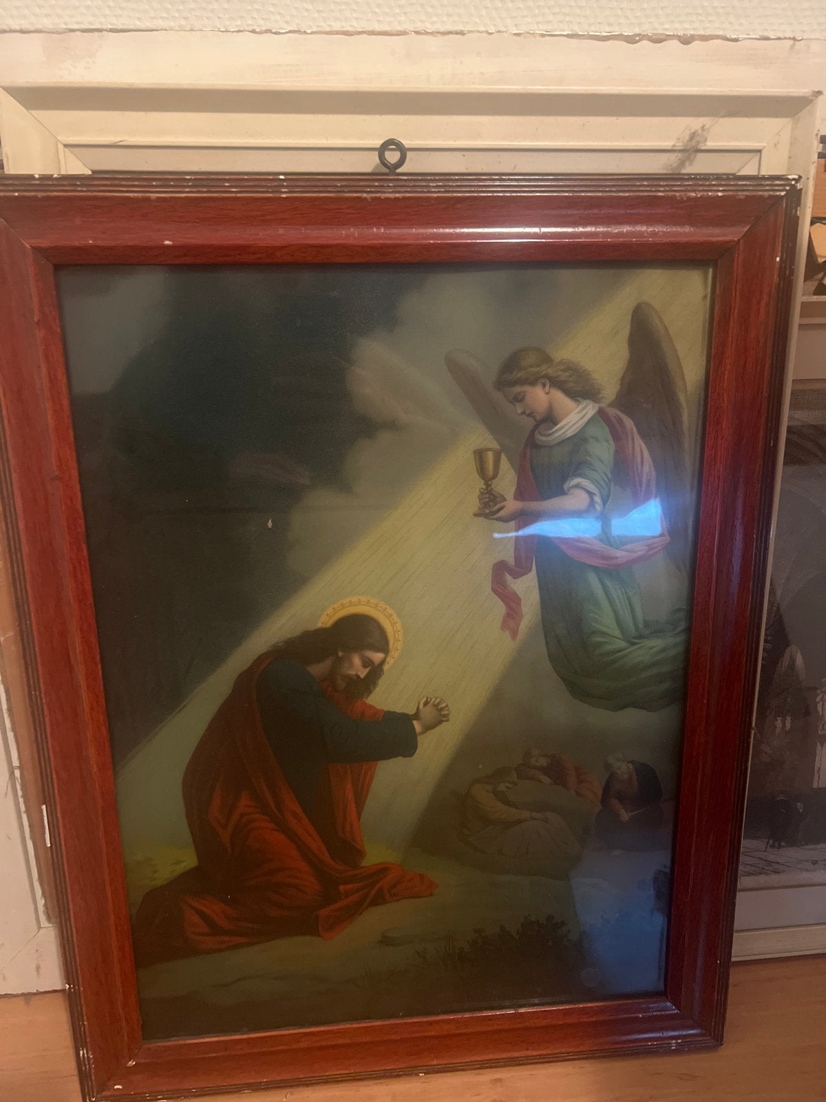 Klassiek schilderij: Christus in de Hof van Gethsemane, Doek, Ophalen of Verzenden, Olieverf, Klassiek