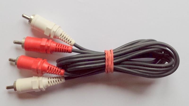Tulp kabel male/male 1 mtr. [3582]  [AuAcKa], Ophalen of Verzenden, Nieuw, Minder dan 2 meter, Componentkabel