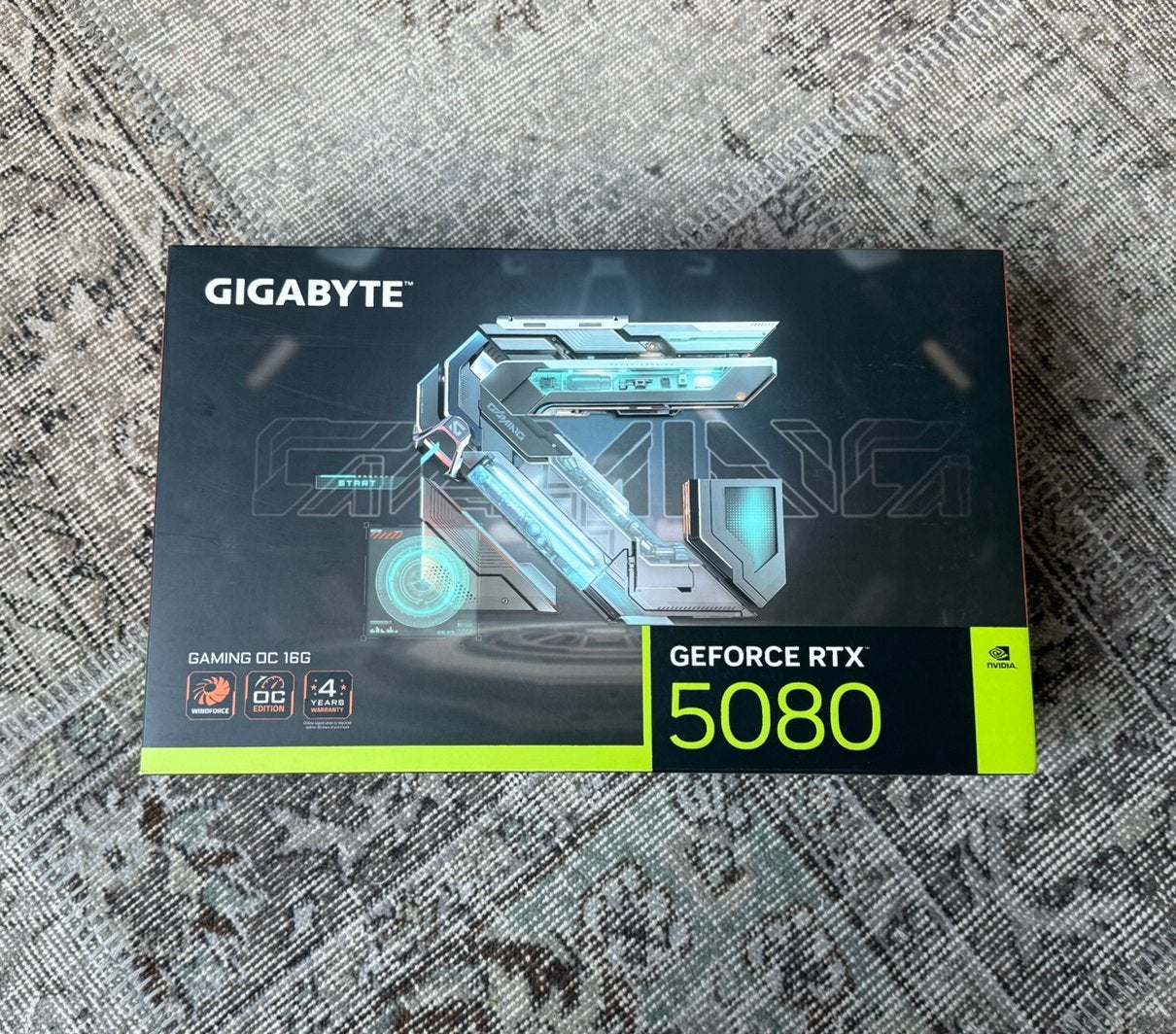 GIGABYTE Geforce RTX 5080 (NEW), Computers en Software, Videokaarten, Nieuw, Nvidia, PCI-Express 4.0, GDDR6, Ophalen