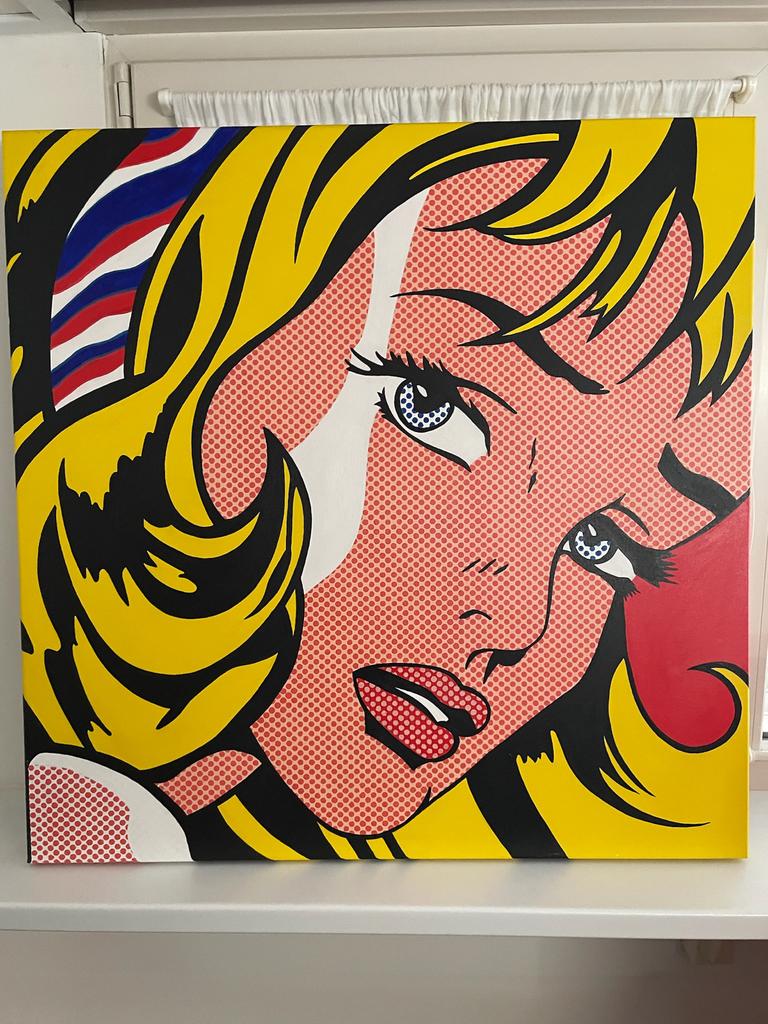 Handgeschilderde Popart Doeken - Diverse Afmetingen, Ophalen